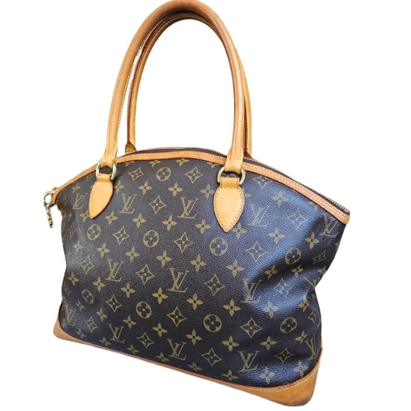 *SOLD* Louis Vuitton Horizontal Monogram Lockit GM Shoulder Bag - Picture 8 of 16